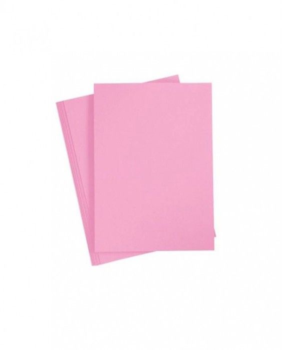 Paquet de 100 chemises cartonnées 180G couleur rose
