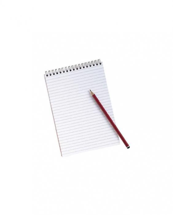 Bloc note Steno A5 13,5*21 avec spirales