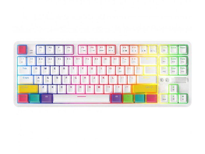 Clavier Gamer Mecanique Red switch Bluetooth avec Rétroéclairage RGB