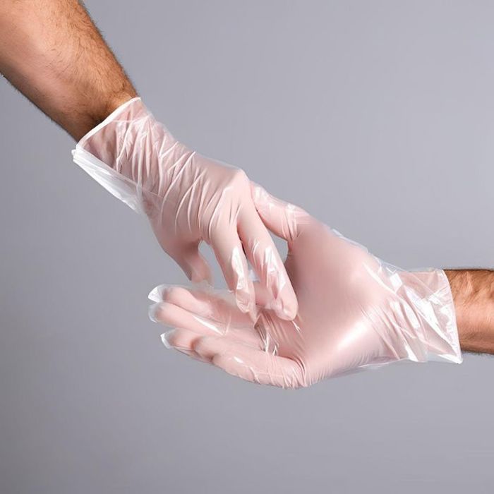 Gants en Vinyle sans Poudre - Boîte de 100 Unités