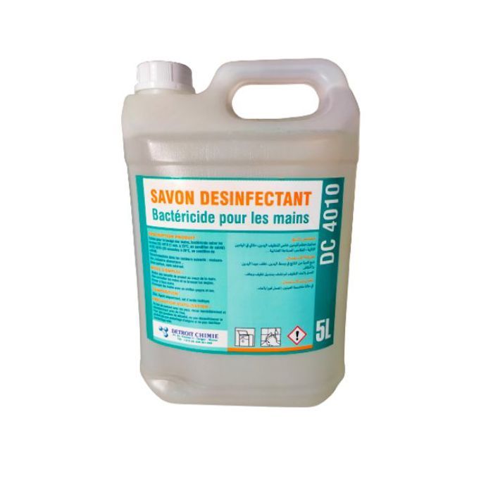Savon Désinfection Bactéricide Pour les Mains 5L