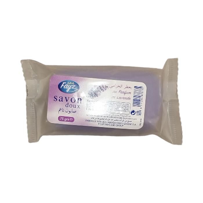 SAVON DOUX AUX EXTRAITS DE LAVANDE , 75 G FAYZ