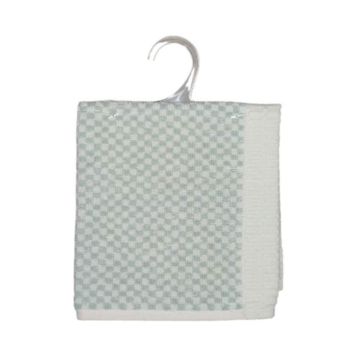SERVIETTEILONA 30X30 VERT 500G MAIN JACQUARD