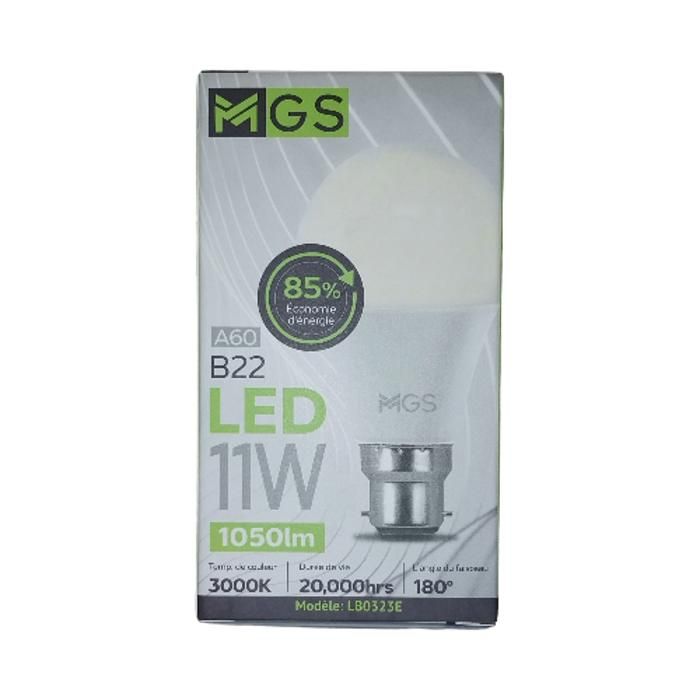 AMPOULE LED 11W B22 300K LB0323E