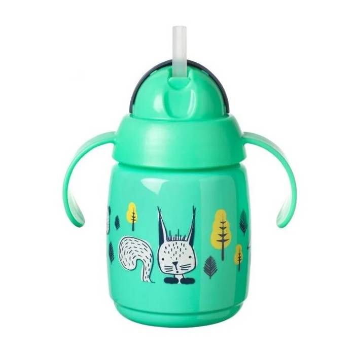 Tommee Tippee Tasse à Paille Super Star 300ml- Vert