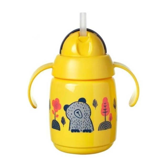 Tommee Tippee Tasse à Paille Super Star 300ml- Jaune