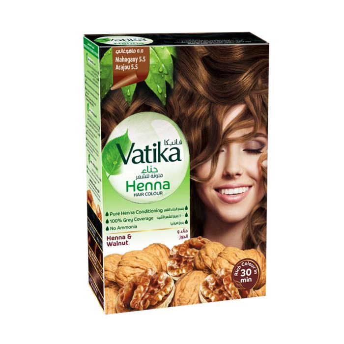 Vatika Naturals Henné - 6 x 10g