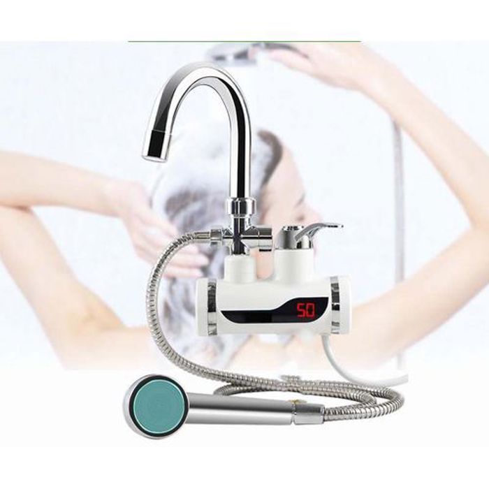 robinet chauffe-eau instantané électrique, pour douche ou cuisine, chauffe-eau instantané