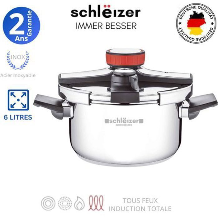 Cocotte - Autocuiseur À Pression En Inox Clic-Clac/ Cocotte Clic 6L