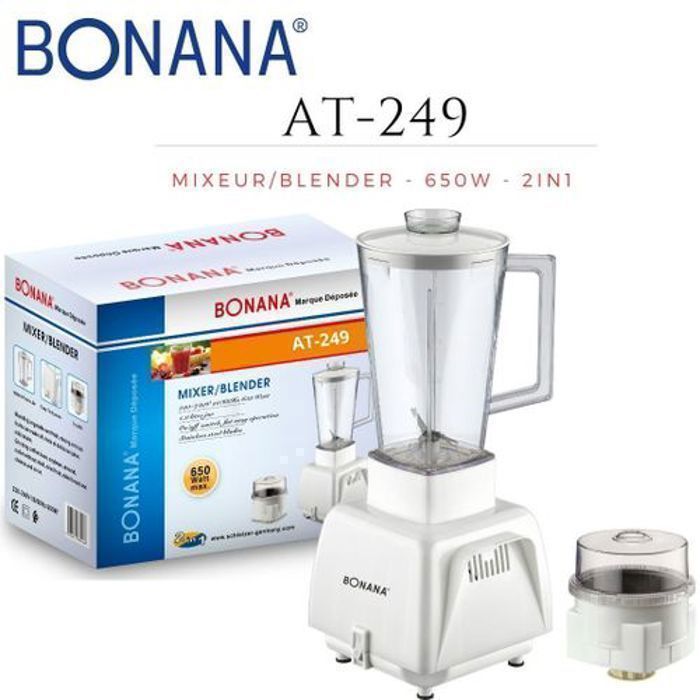 Blender mixeur smoothie - 2 en 1 - design vintage