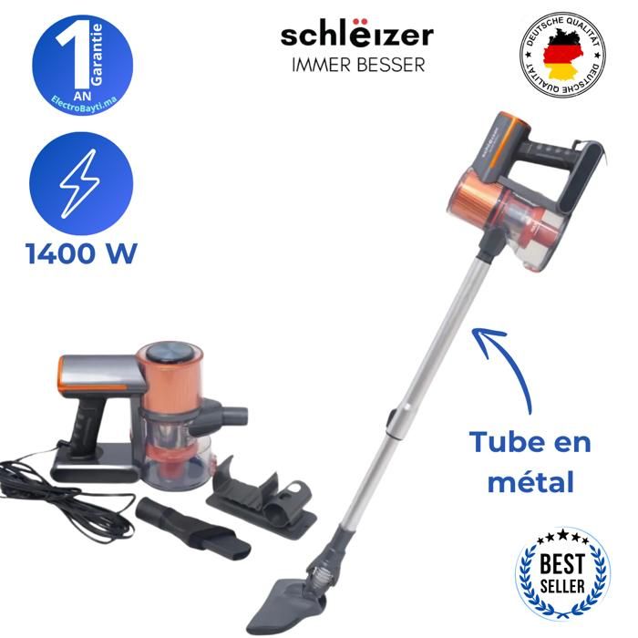 Aspirateur à main et au sol – Avec fil