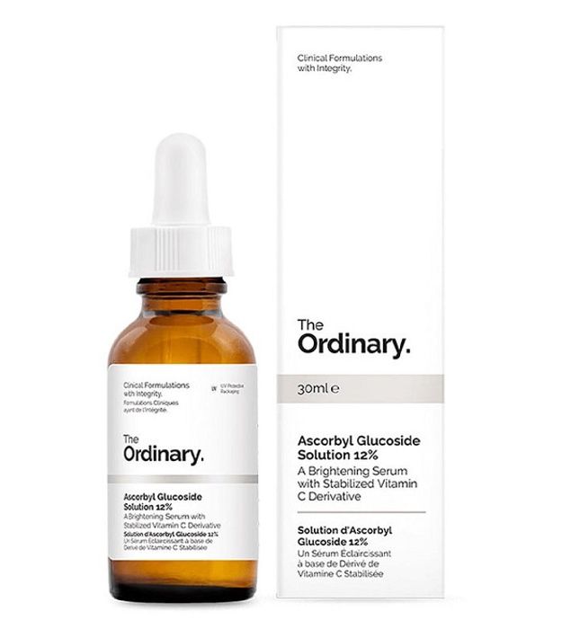 Sérum Vitamine C - The Ordinary - Ascorbyl Glucoside 12% - 30 ml - Vegan - Éclat du teint