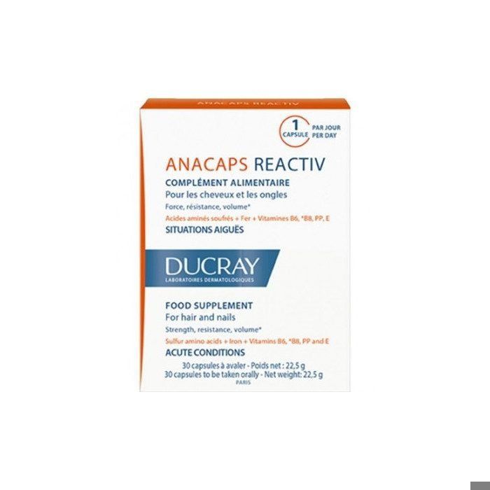 Ducray - Anacaps Reactiv - 30 Capsules