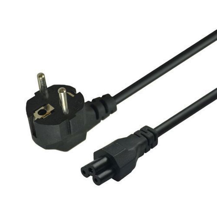 Câble d'alimentation Portable à 3 broches, 1.5M, prise UE, Câble adaptateur secteur universel pour ordinateur portable