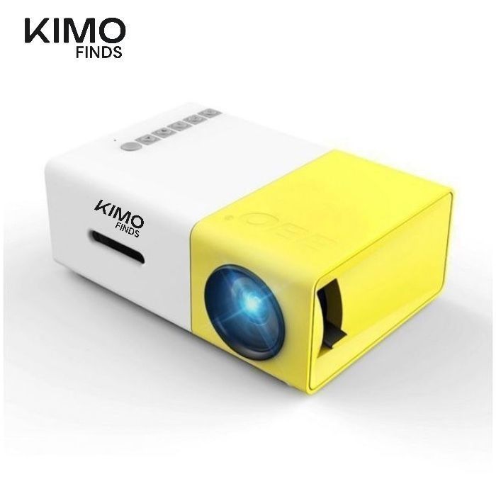 KIMO FINDS - Mini Video projecteur Led Pixels - Compatible Hdmi - 1080p