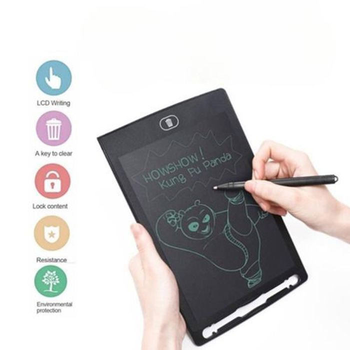 Tablette LCD 8.5 pouces pour dessins d'enfants