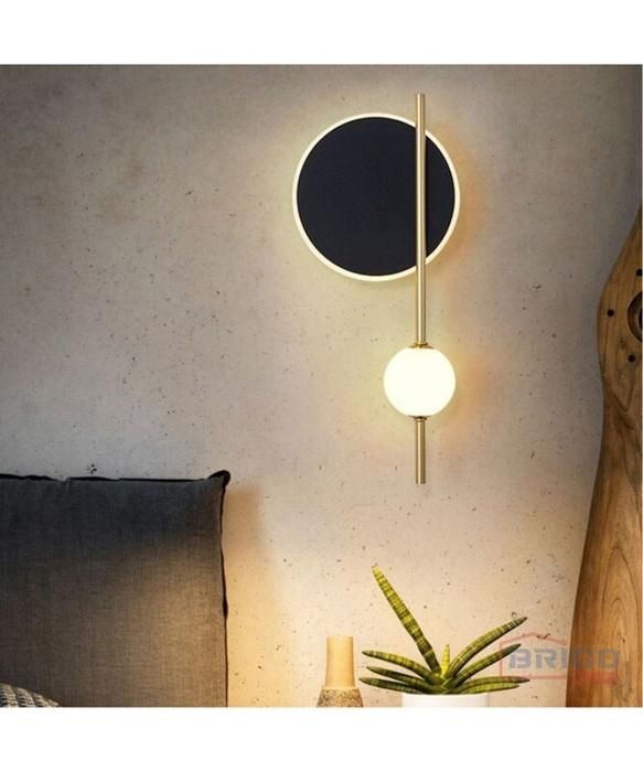 APPLIQUE LED ROSAL NOIRE 450*190 MM 8W+6W 3000K