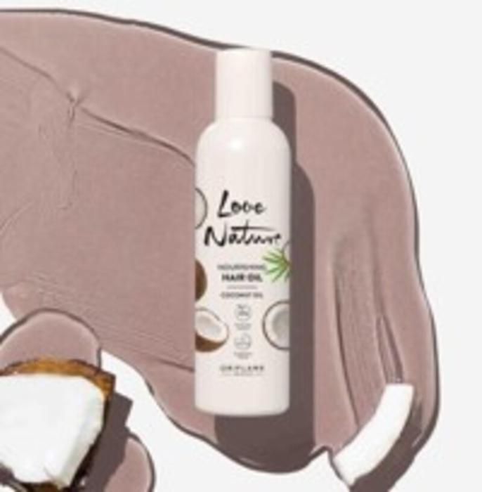 Huile Nourrissante pour les Cheveux à l'Huile de Noix de Coco Love Nature 100ml