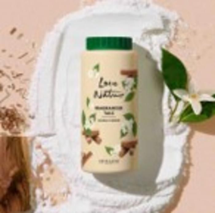 Oriflame Talc Parfumé Love Nature Sandal Caress 100g