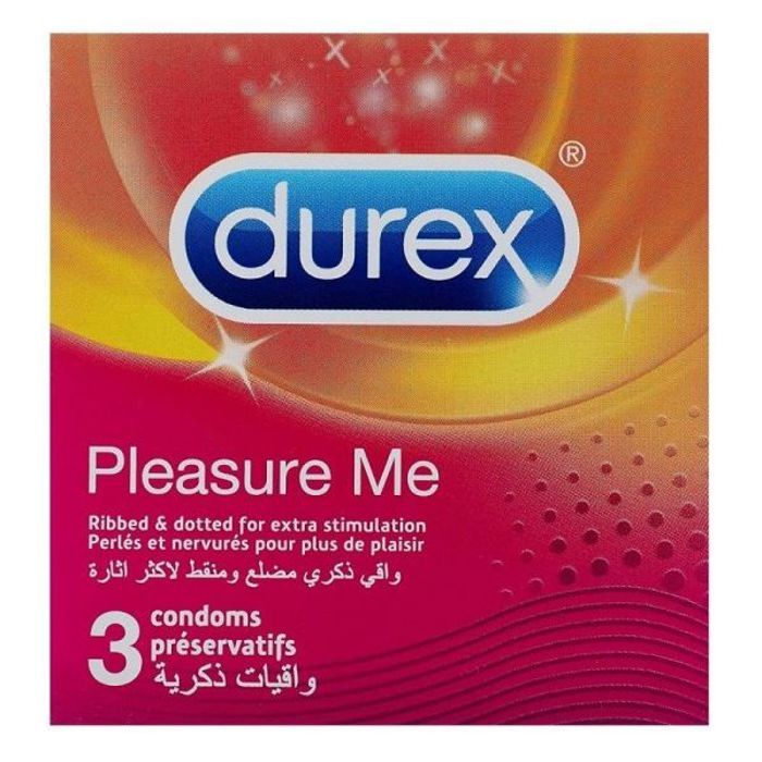 DUREX PLEASURE ME BOITE DE 3