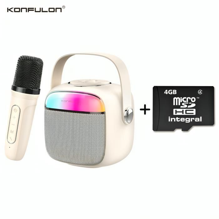 Haut-Parleur Konfulon F21 Original + Carte mémoire 4GB - Mini pack