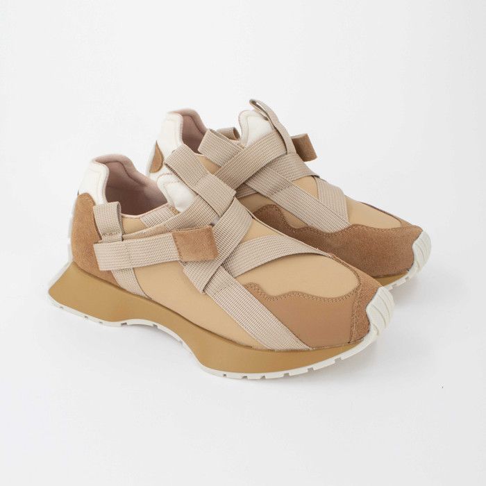 Baskets MALIA Beige