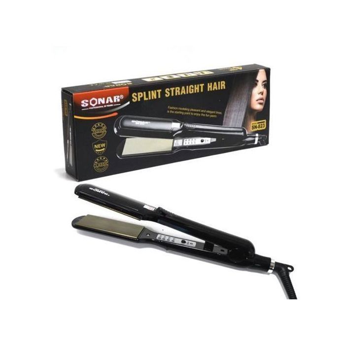 SONAR SN 823 Lisseur Sonar pour cheveux raides et professionnels