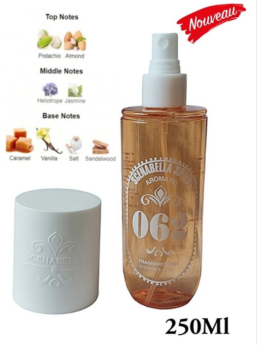 Spray pour le corps femmes, Brume parfumée fragrance Gourmand Floral pour le corps .
