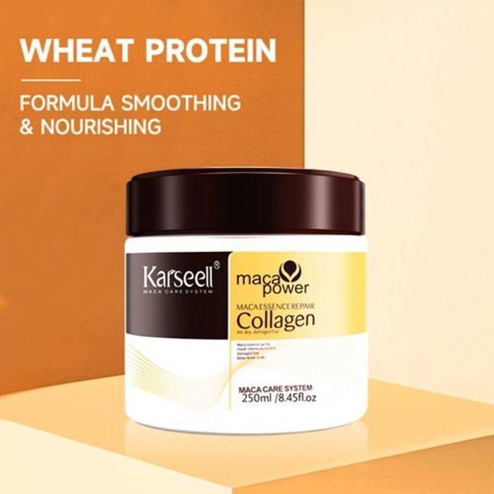 Masque Capillaire Au Collagène Karseell Au Huile D'argan 250 Ml