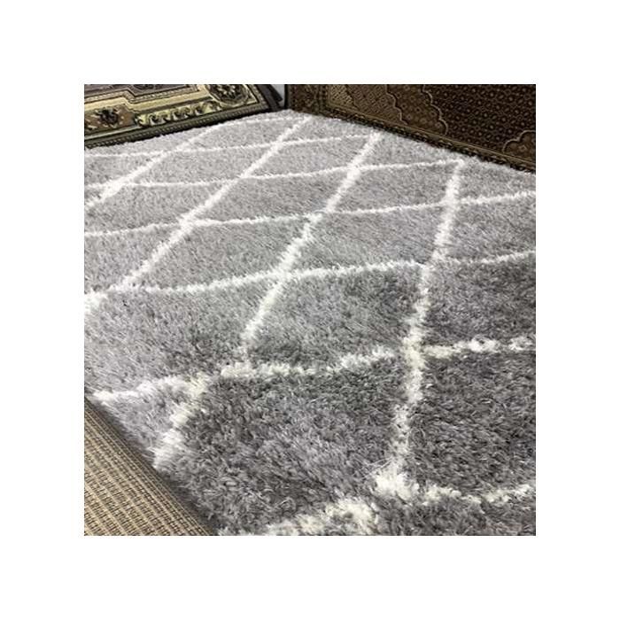 Tapis - TAPIS LOSANGE - 240x340 - Synthétique - Résistant aux intempéries - Entretien facile