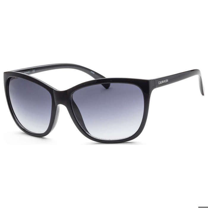 Lunettes de soleil œil de chat noires pour femmes
