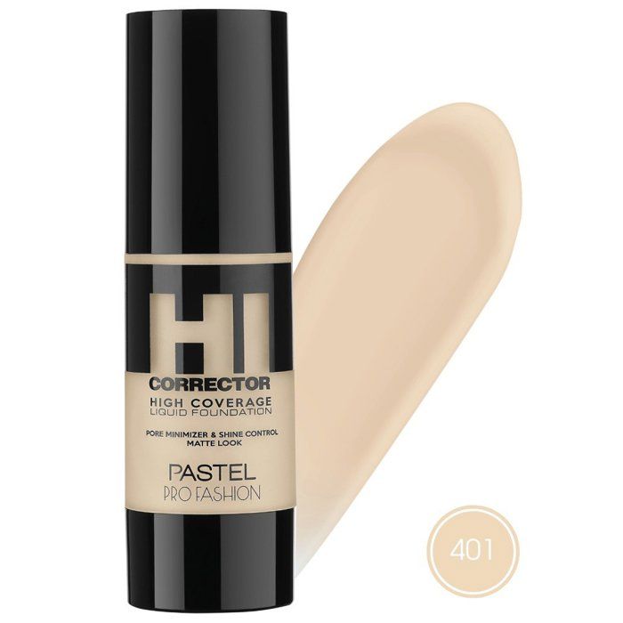Pastel - High Coverage Liquid Foundation -401