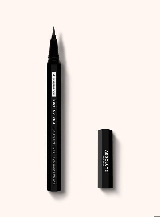 Eye liner - ABSOLUTE NEW YORK - PRO INK PEN - Noir Naturel - Waterproof - Pointe ultra fine