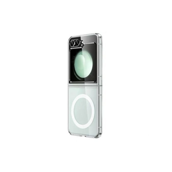 Coque MagSafe pour Samsung Galaxy Z Flip 6 5G Rigide Avizar Transparent