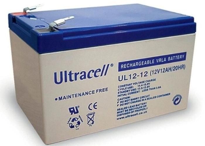 BATTERIE ULTRACELL 12V 12AH