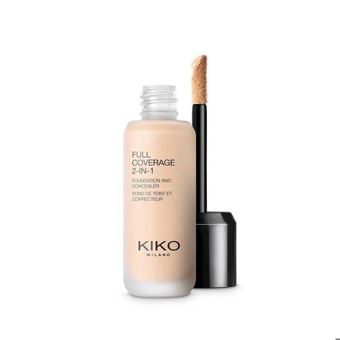 Full Coverage 2-in-1 Foundation & Concealer Warm Rose 01 - 25ml