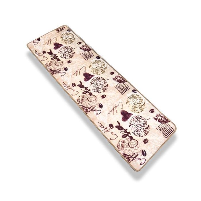 Tapis cuisine digital haute qualité 57x180 - Café