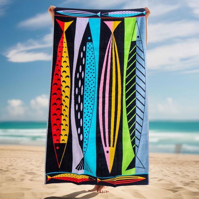Boughaz 86 Serviette de plage 86x170