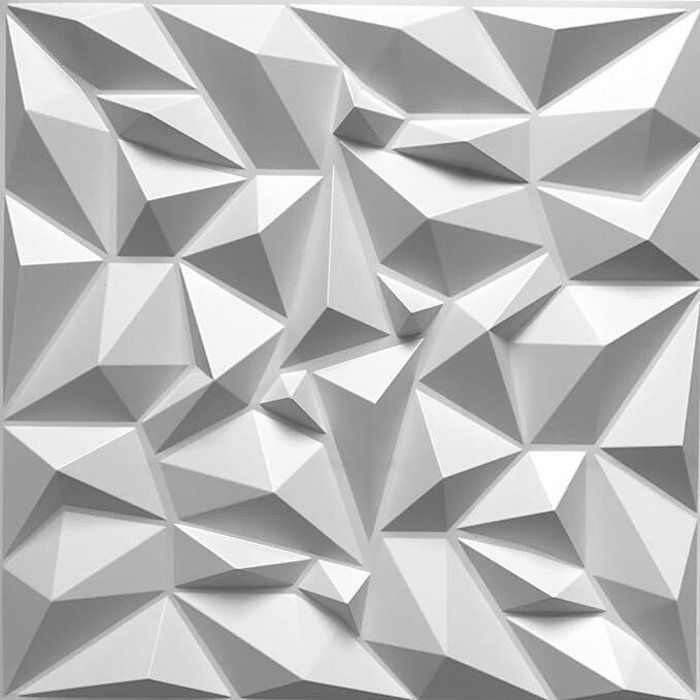 Panneau Mural Plastique 3D