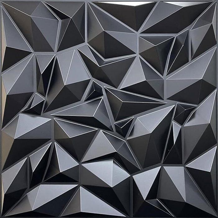 Panneau Mural Plastique 3D