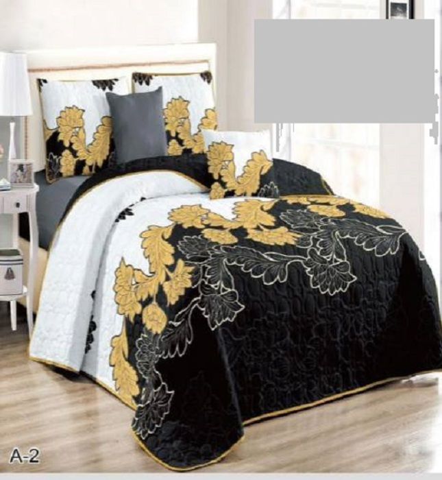 Couverture plaid polaire doublure en laine  king size 2 Taie d'oreillers