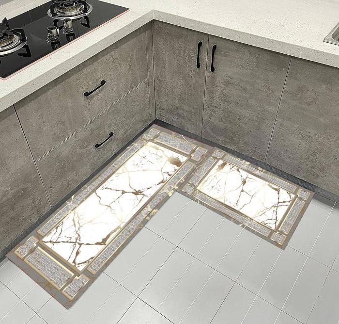 Tapis anti tache turquie cuisine ou couloir 2 Pcs