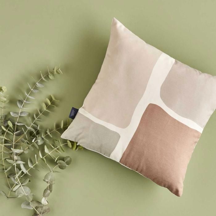 Coussin en galets (43x43 cm)