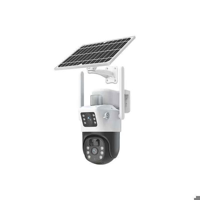 Caméra de surveillance avec panneau solaire 4G 10 MP