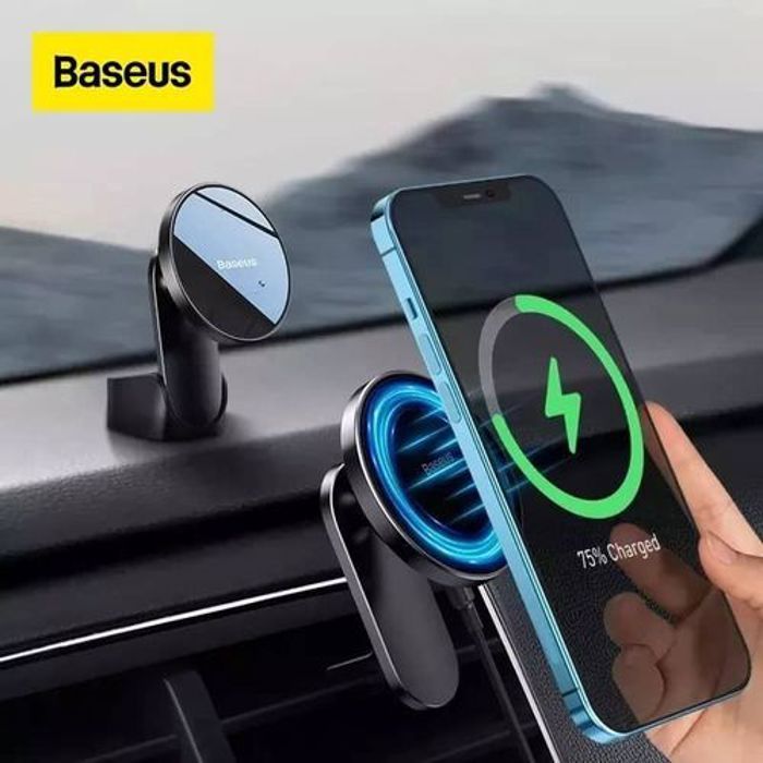 Baseus Support de téléphone magnétique pour voiture Magsafe, pour iPhone 14 13 12 Pro / Max