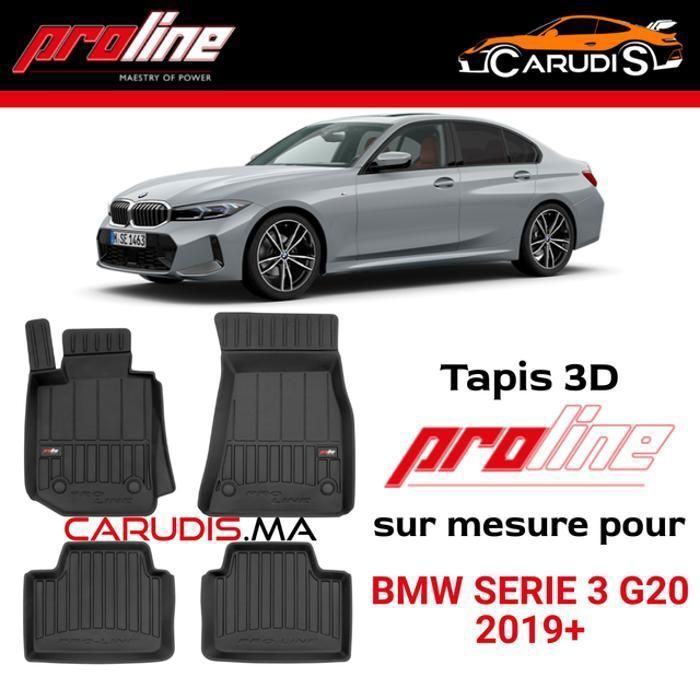 Tapis de voiture - ProLine - BMW Serie 3 G20 - Sur mesure - Antidérapant - Imperméable