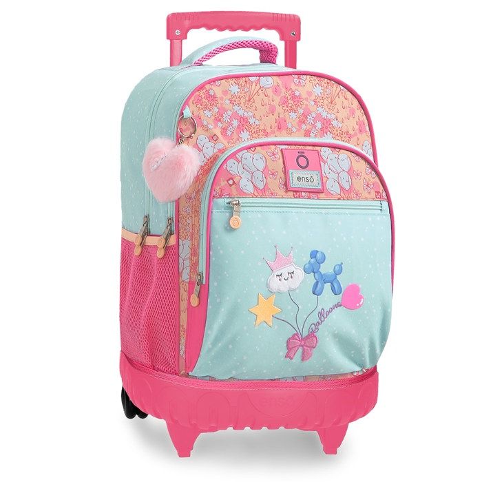 cartable à roulettes scolaire Enso Ballons