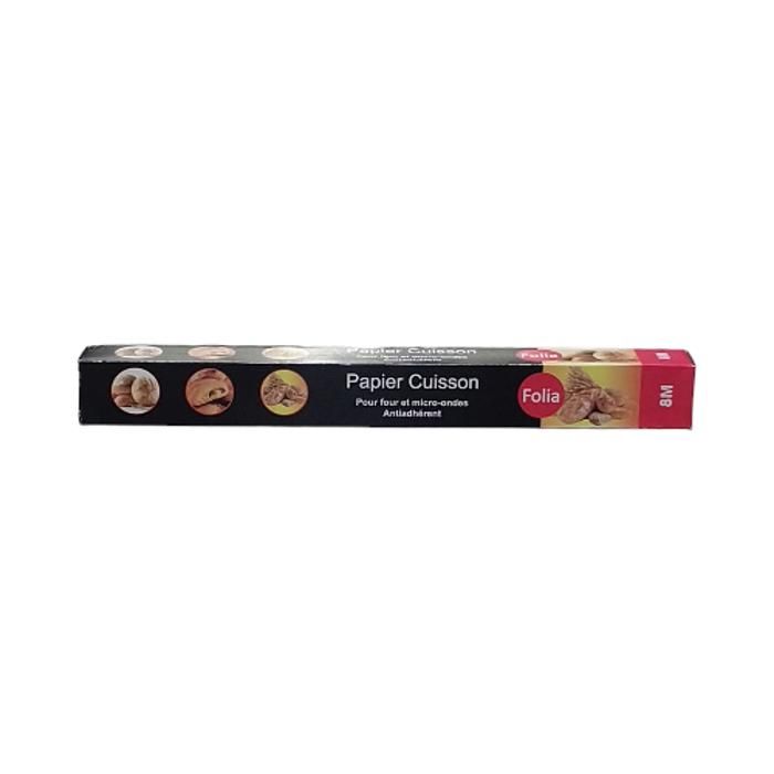 PAPIER CUISSON 8MTS LAIZE 40CM FOLIA