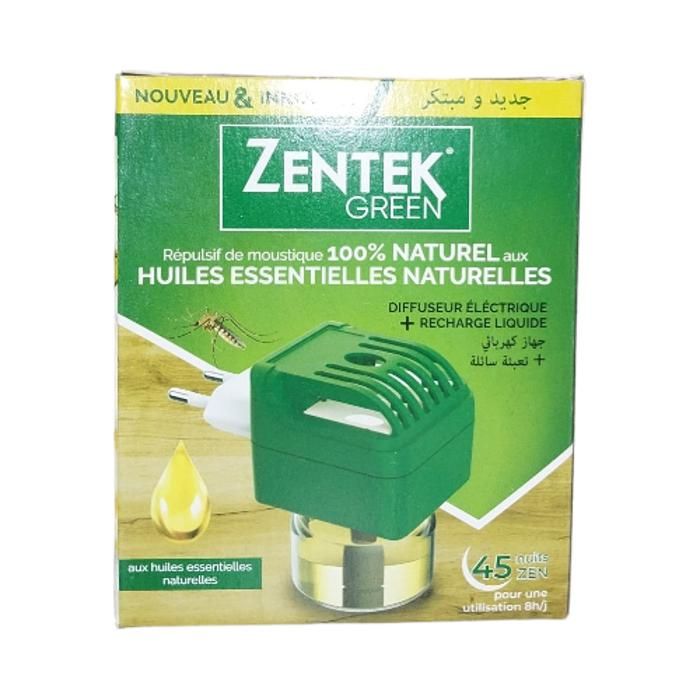 ZENTEK GREEN DIFFU+RCHGE LIQUIDE H ESSENT 45 NUIT