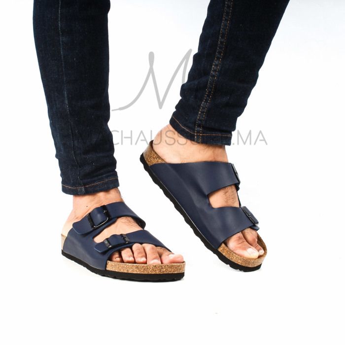 WAINSCOTT – Sandales & tongs en Bleu